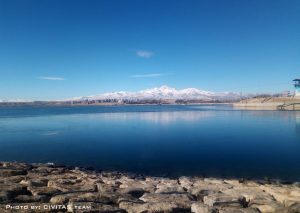 آسمان اردبیل - سبلان - دریاچه شورابیل